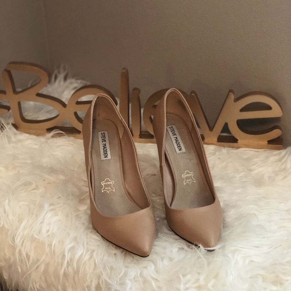 Nude Steve Madden Pumps Heels